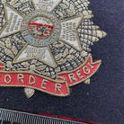British Army Bullion Embroidered Blazer Badge - The Border Regiment - The Militaria Shop