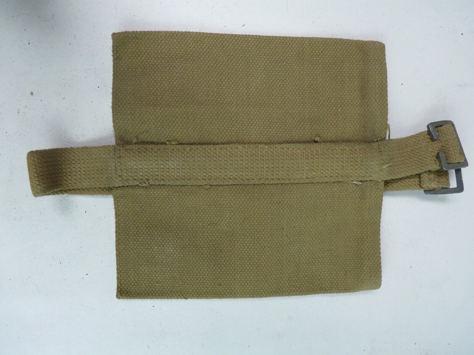 Original WW2 British Army Soldiers Water Bottle Carrier Harness - Dated 1944 - The Militaria Shop