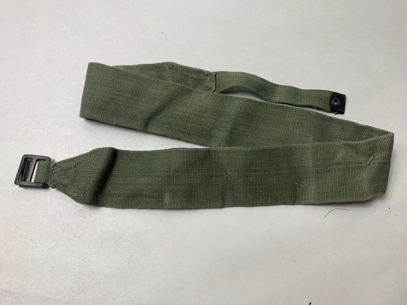 Original WW2 British Army 44 Pattern Equipment Strap - 1945 Dated - The Militaria Shop