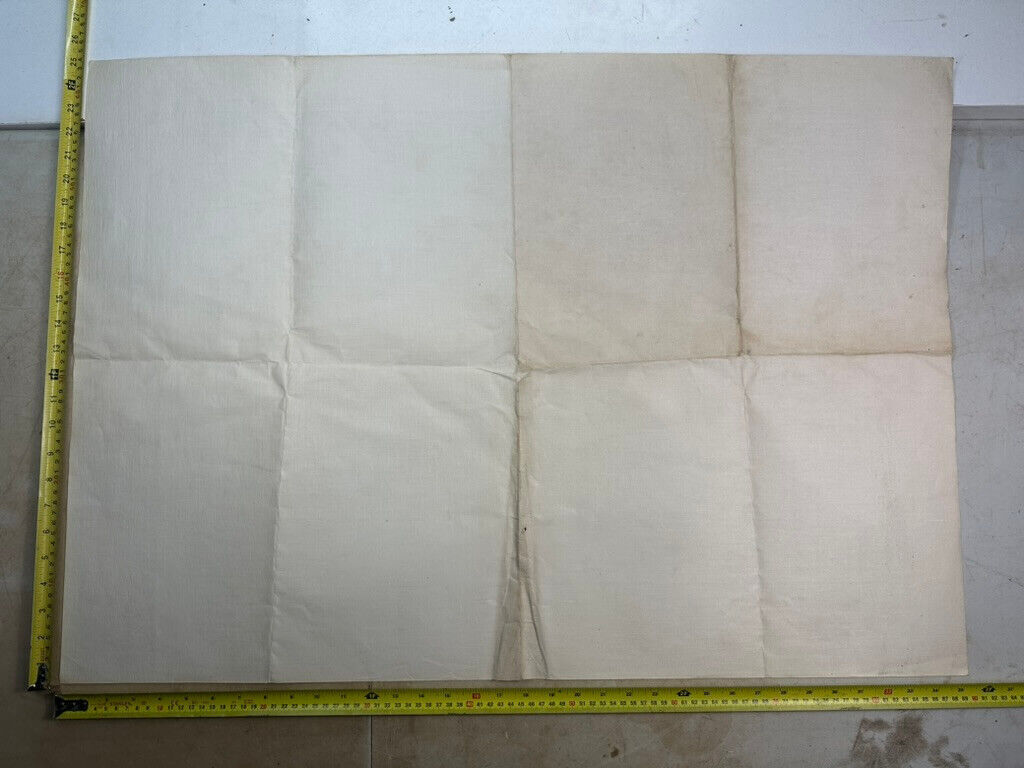 Original WW2 British Army OS Map of England - War Office - Worcester - The Militaria Shop