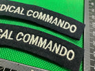 2nd Medical Commando British Army Shoulder Titles - WW2 Onwards Pattern - The Militaria Shop
