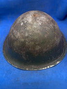Original WW2 British Army / Canadian Army Mk3 Turtle Combat Helmet - The Militaria Shop