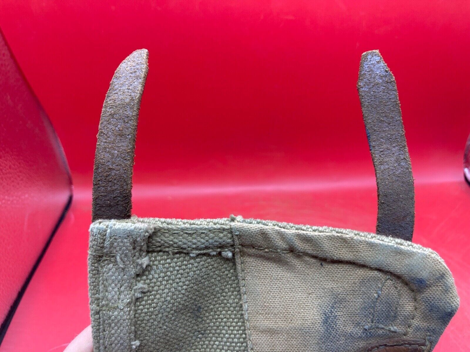 Original British Army Soldiers Gaiter Spat 37 Pattern Webbing (Single) - The Militaria Shop