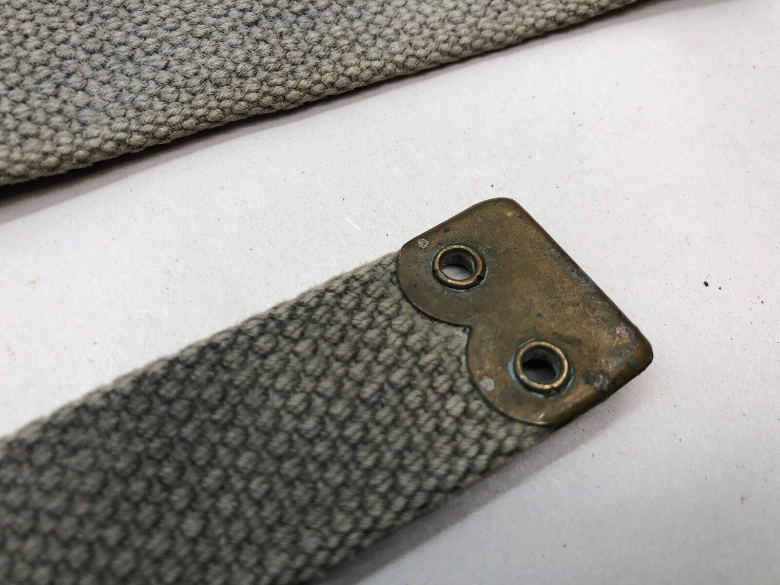 Original WW2 British Royal Air Force Blue 37 Pattern L Strap Set - The Militaria Shop