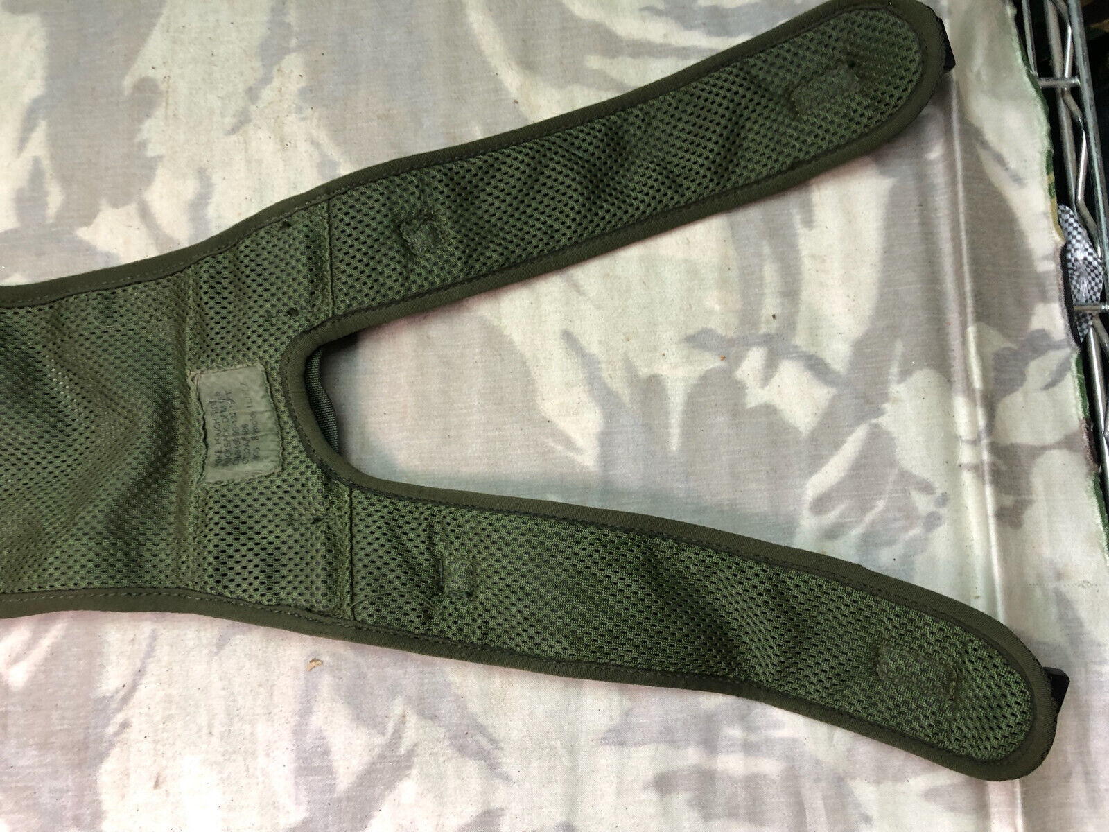 British Army Woodland DPM PLCE Day Pack Bergen Side Pocket Rucksack Yoke - The Militaria Shop
