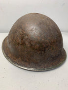 Mk3 Canadian / British Army Original WW2 Turtle Helmet High Rivet - The Militaria Shop