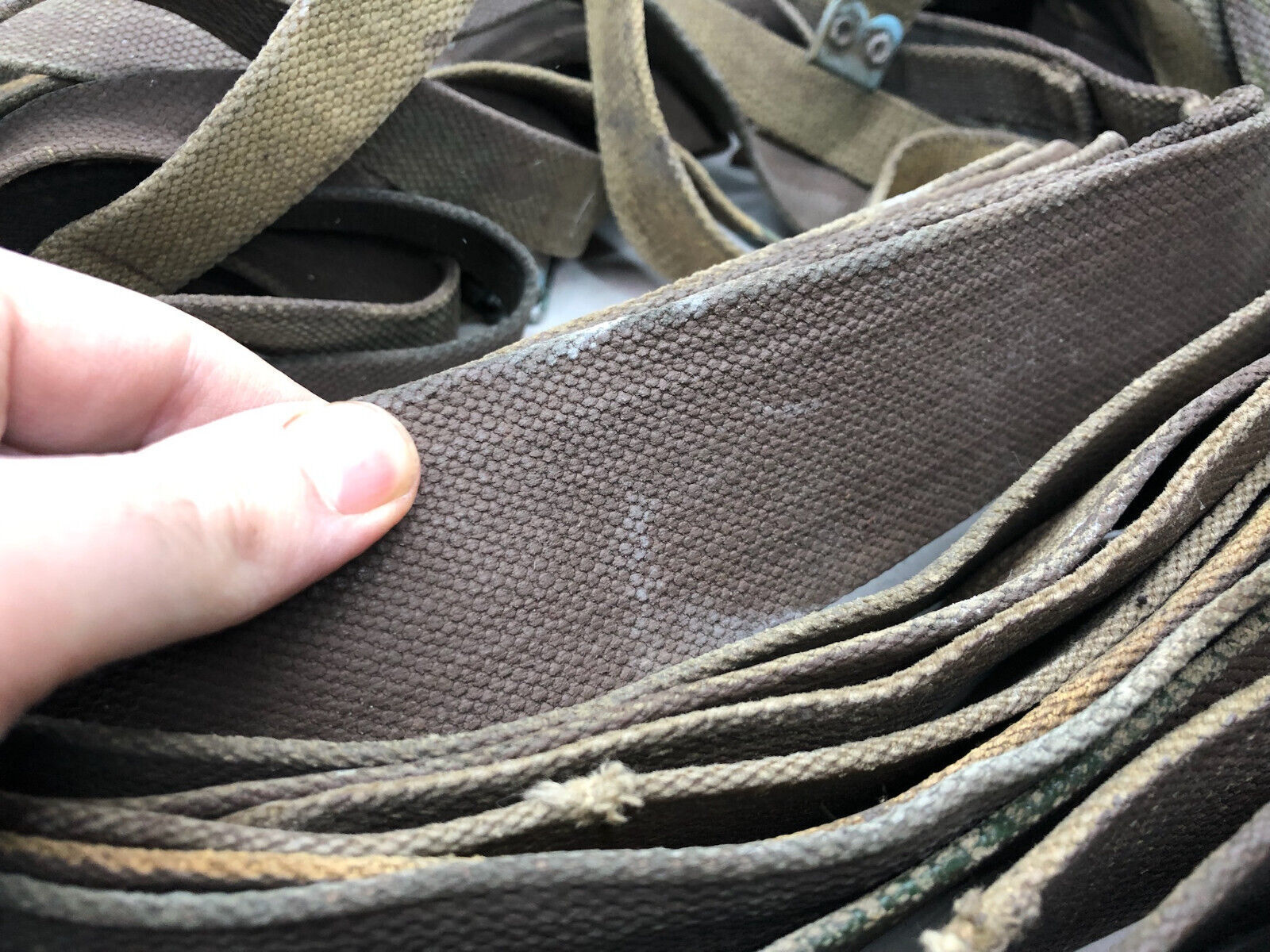 Original British Army / RAF Sholder Strap - WW2 37 Pattern Strap - The Militaria Shop