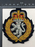 British Army Bullion Embroidered Blazer Badge - WRAC Women's Royal Army Cor - The Militaria Shop