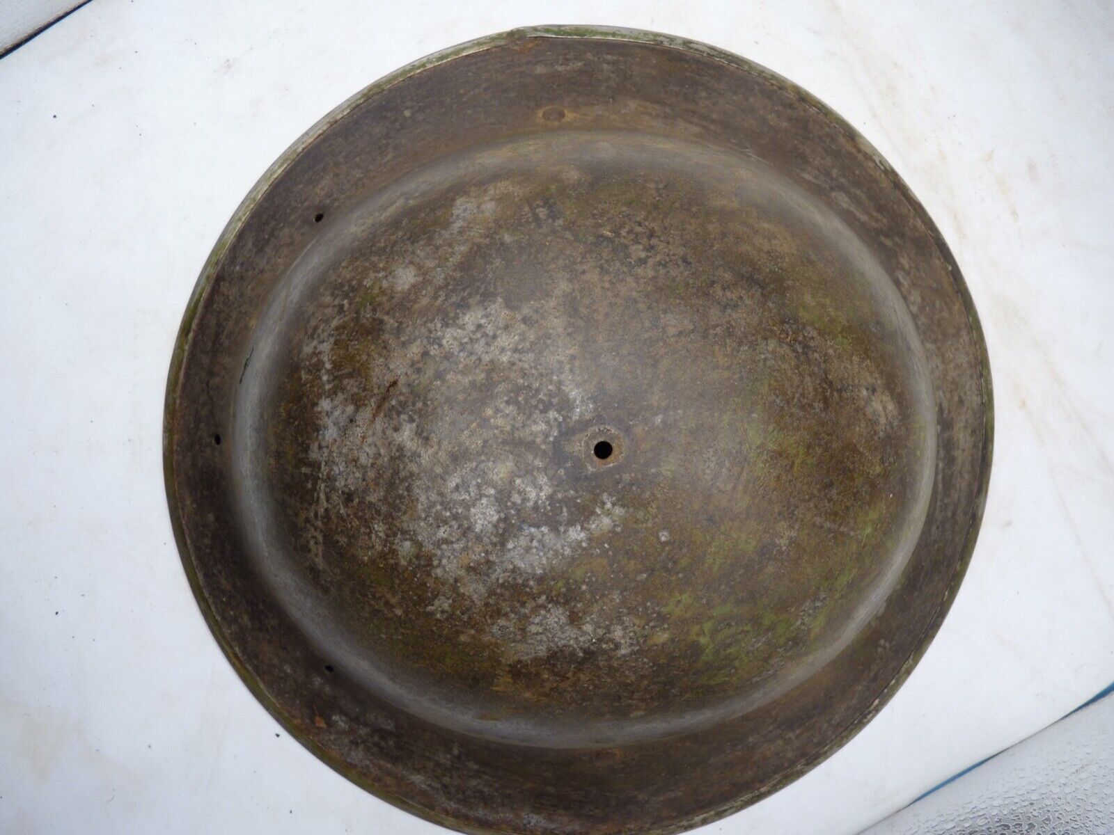 Original WW2 British Style South African Mk2 Army Combat Helmet - The Militaria Shop