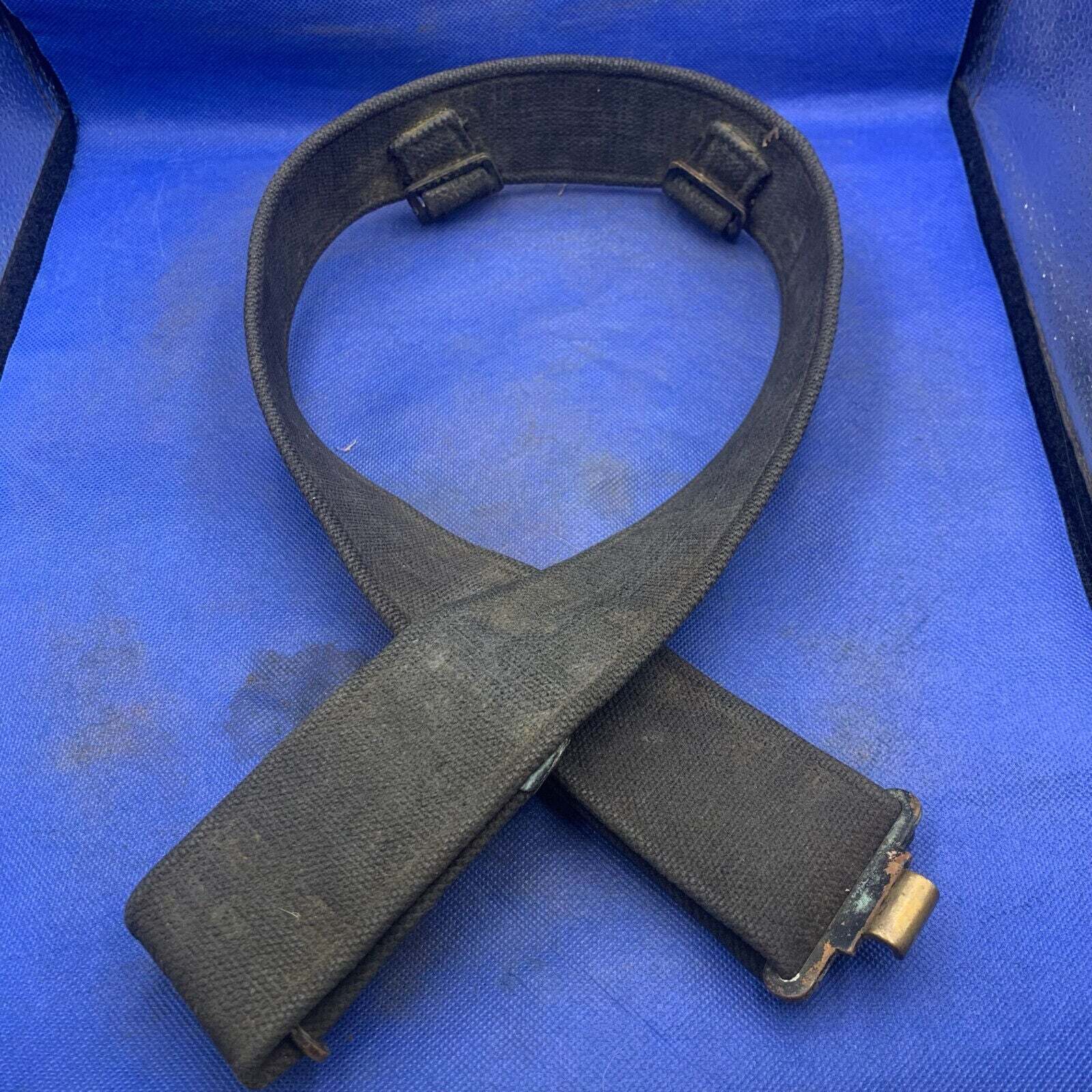 WW2 British Army / RAF 37 Pattern Combat Belt - Used Original - 40" Waist - The Militaria Shop