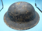 Original WW2 South African Army Mk2 Brodie Helmet - British Style Combat Helmet - The Militaria Shop