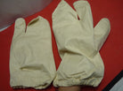 Original WW2 British Army Gunners Winter White Gloves - Dated 1941 - The Militaria Shop