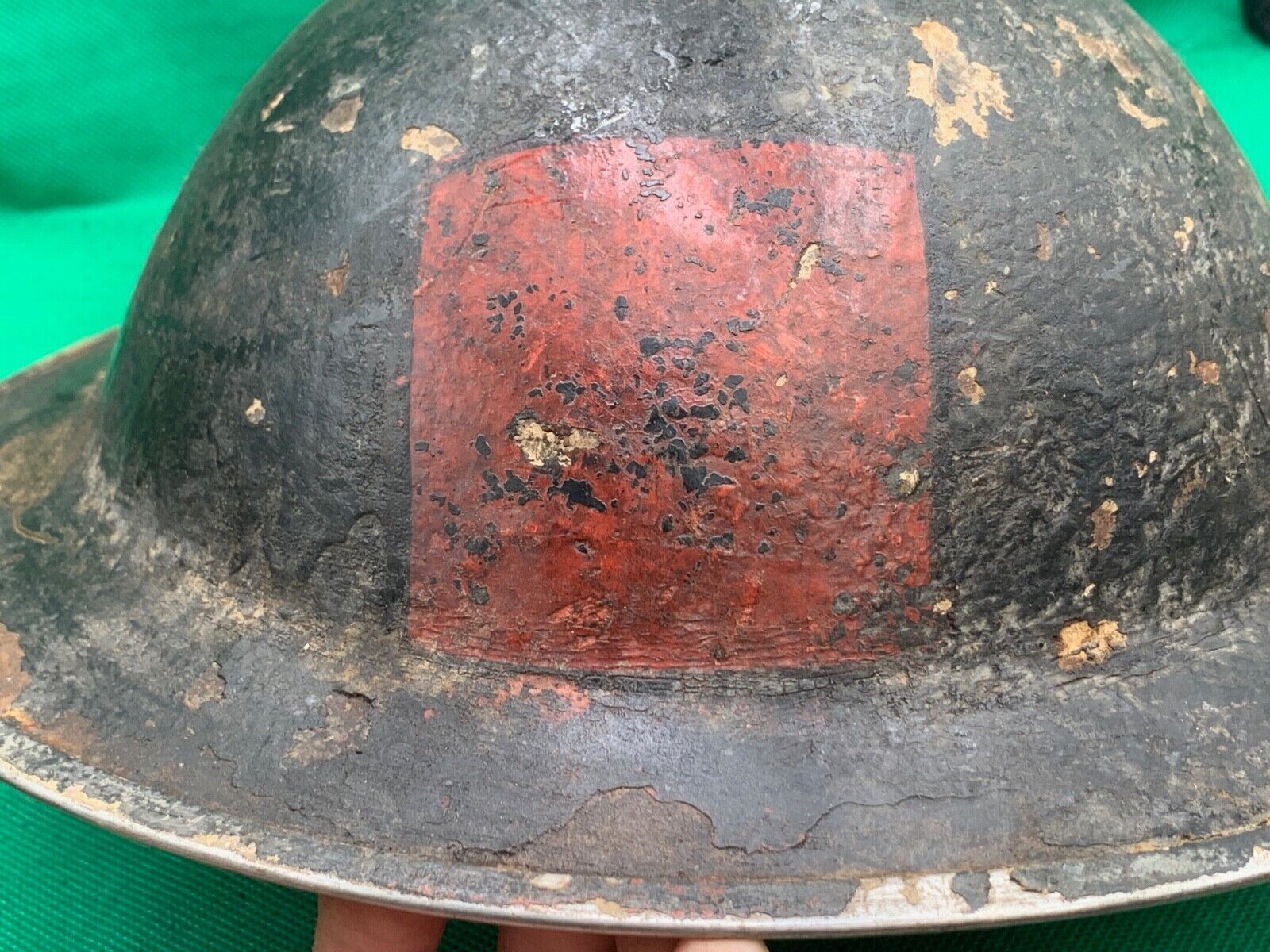 British Army Mk2 Brodie Helmet - Original WW2 - South African Manufactured - The Militaria Shop