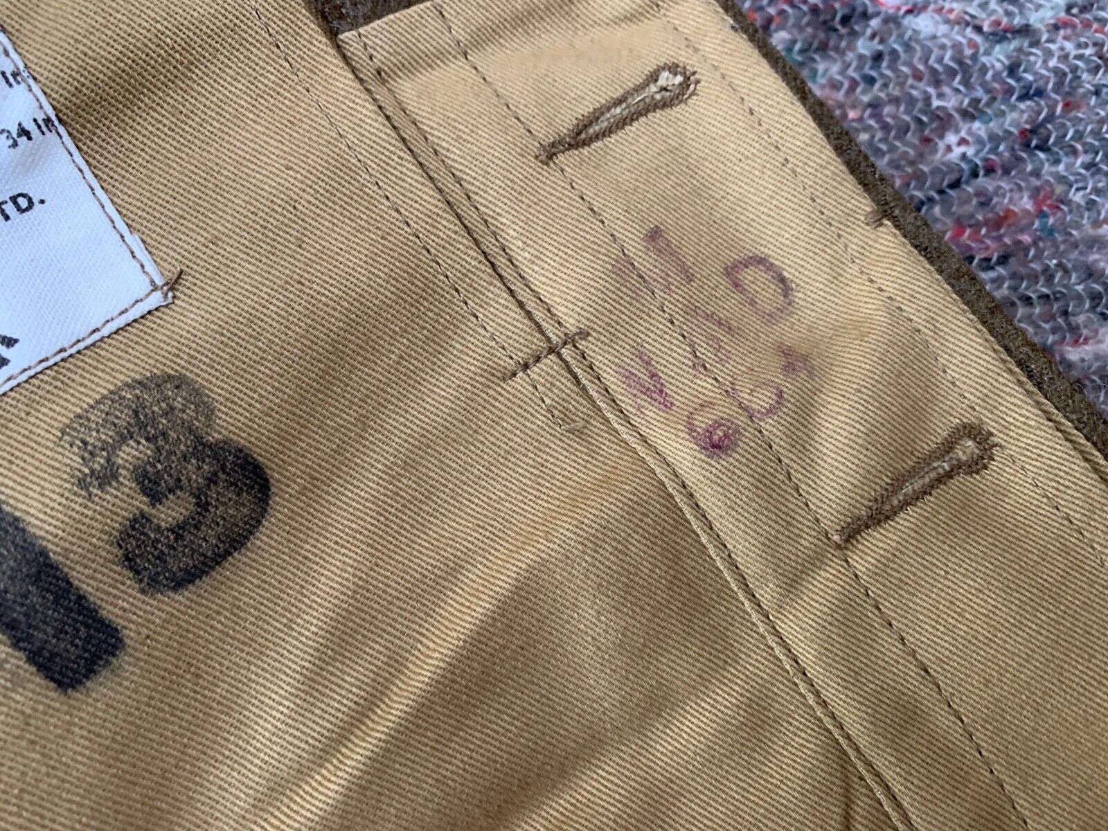 Genuine Mint Condition Unissued Size 13 - 49 Pattern British Battledress Jacket - The Militaria Shop