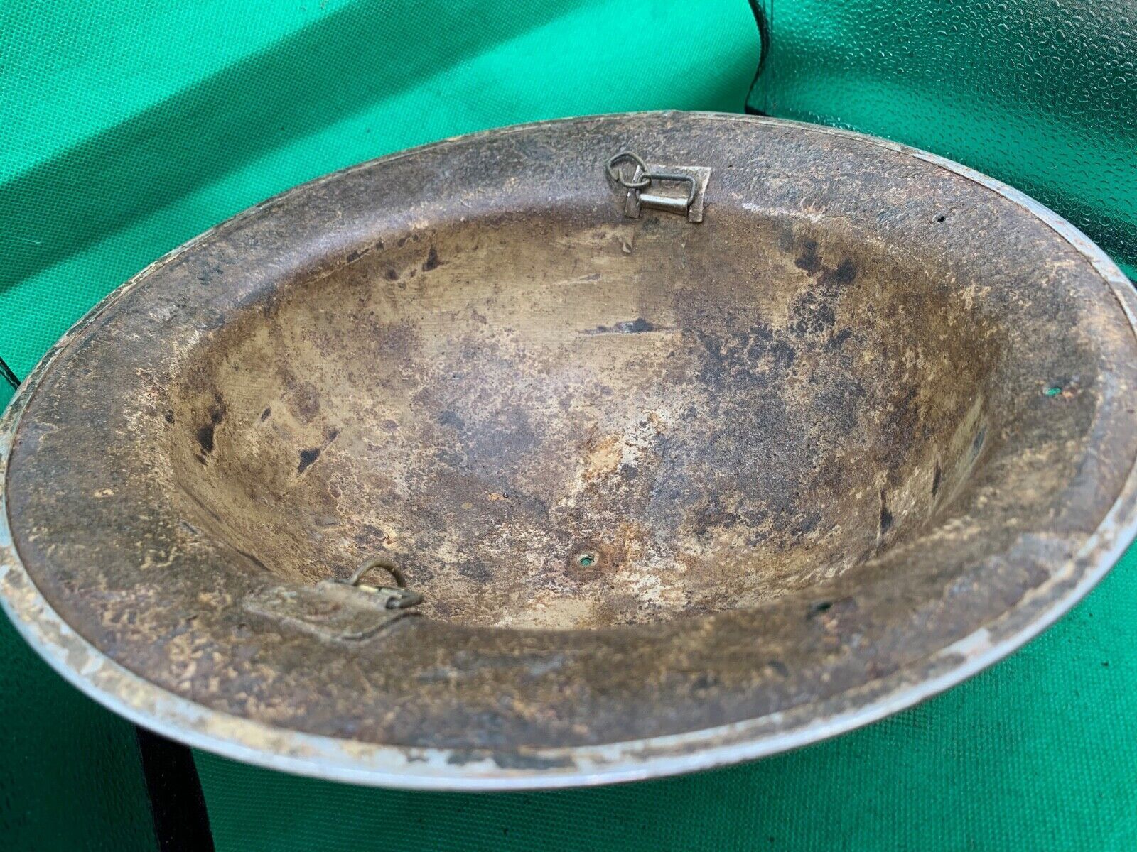 British Army Mk2 Brodie Helmet - Original WW2 - South African Manufactured - The Militaria Shop