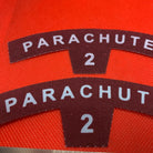 Pair of WW2 Style Printed Parachute Regiment No.2 Shoulder Titles - Reproduction - The Militaria Shop
