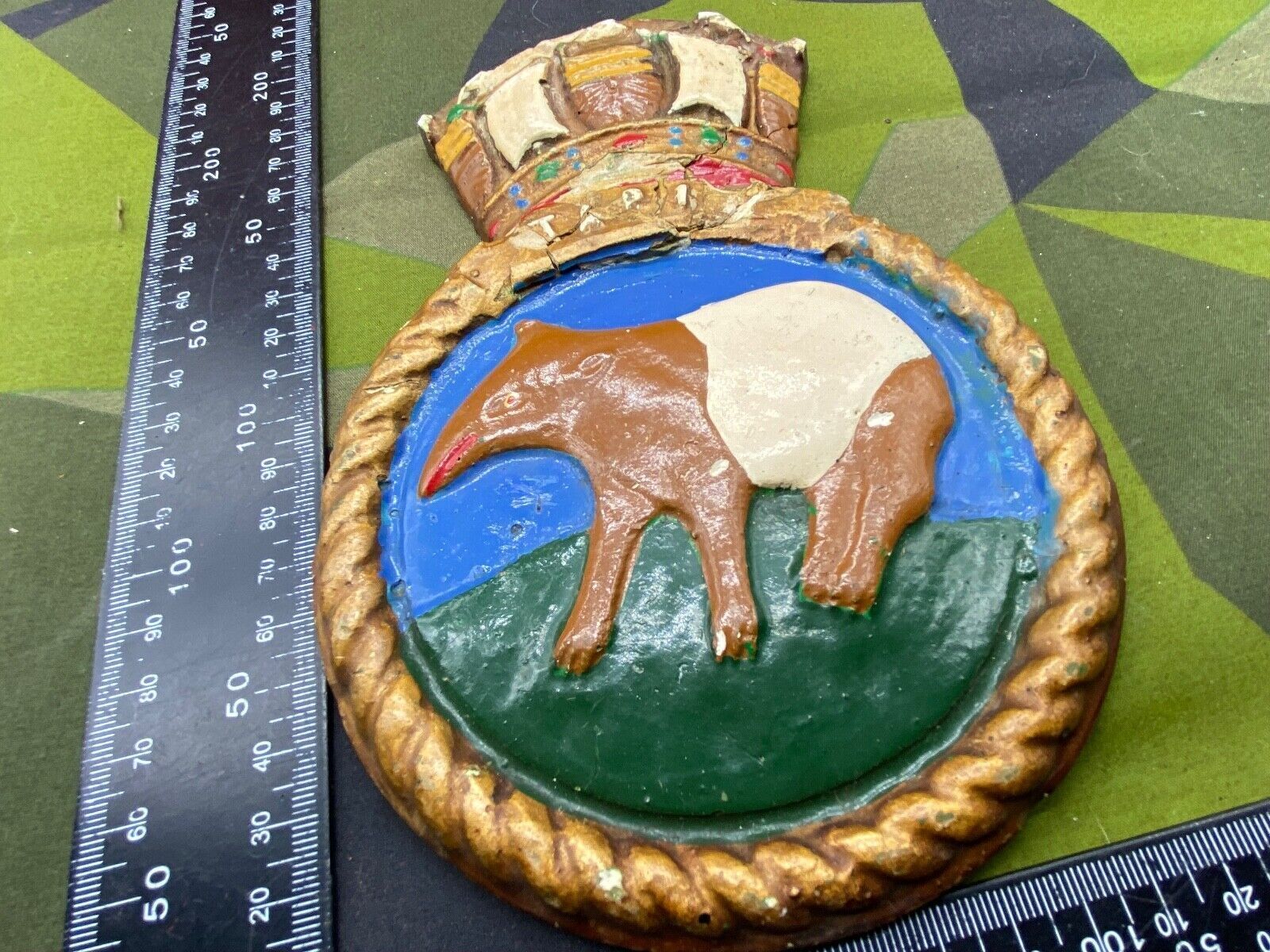 Royal Navy HMS TAPIR Wall Plaque - The Militaria Shop