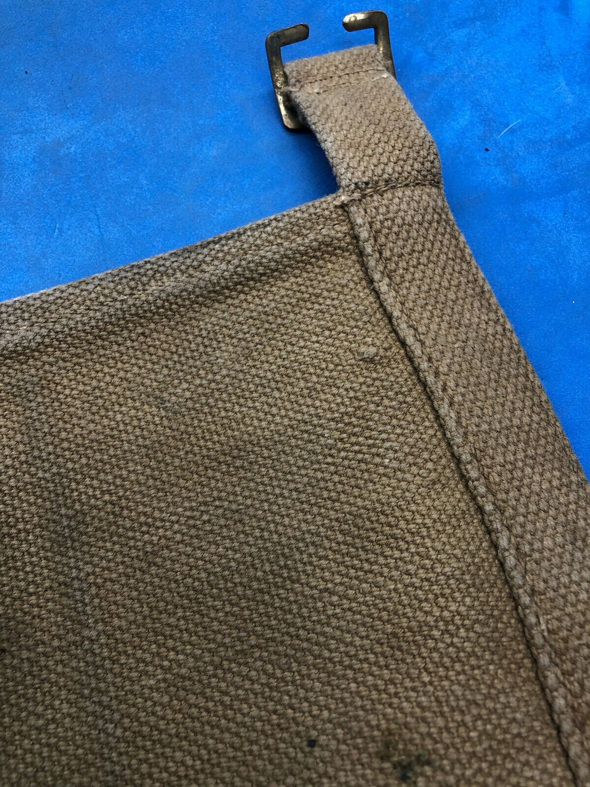 WW2 British Army 37 Pattern Webbing Water Bottle Carrier Harness - 1943 Dated - The Militaria Shop