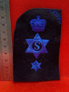 Unissued WOMEN'S ROYAL NAVY WRNs Trade Badge - Supply - 1 Star & Crown - The Militaria Shop