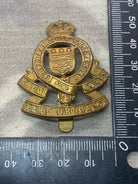 Original WW1 / WW2 British Army Royal Army Ordnance Corps Cap Badge - The Militaria Shop