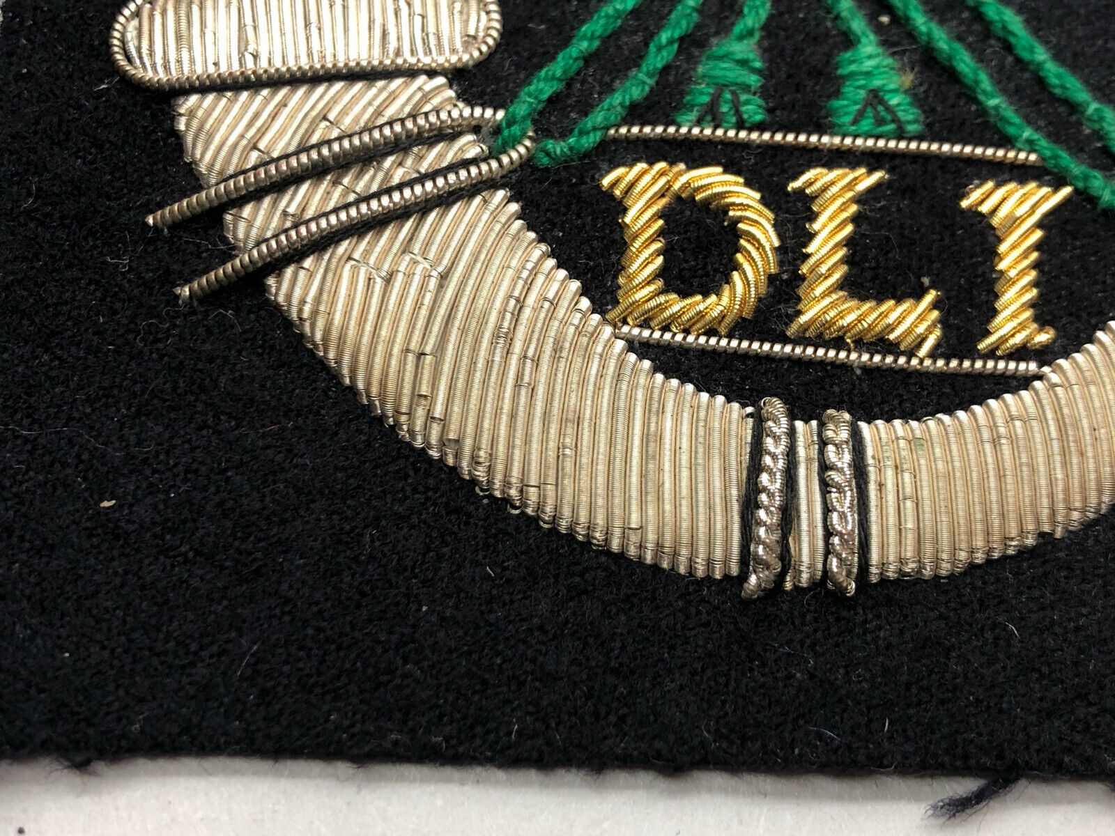 British Army Bullion Embroidered Blazer Badge - Durham Light Infantry - The Militaria Shop