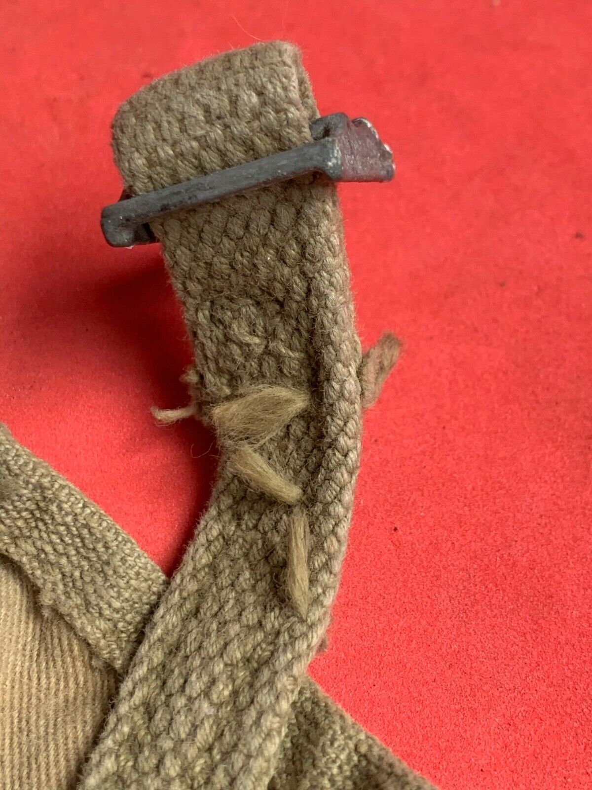 Original WW2 US Army M1928 Haversack Pack Tail - The Militaria Shop