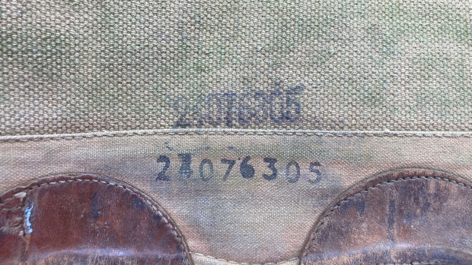 Original British Army Soldiers Gaiter Spat 37 Pattern Webbing (Single) - The Militaria Shop