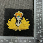 British Royal Navy Bullion Cap / Beret / Blazer Badge - UK Made - The Militaria Shop