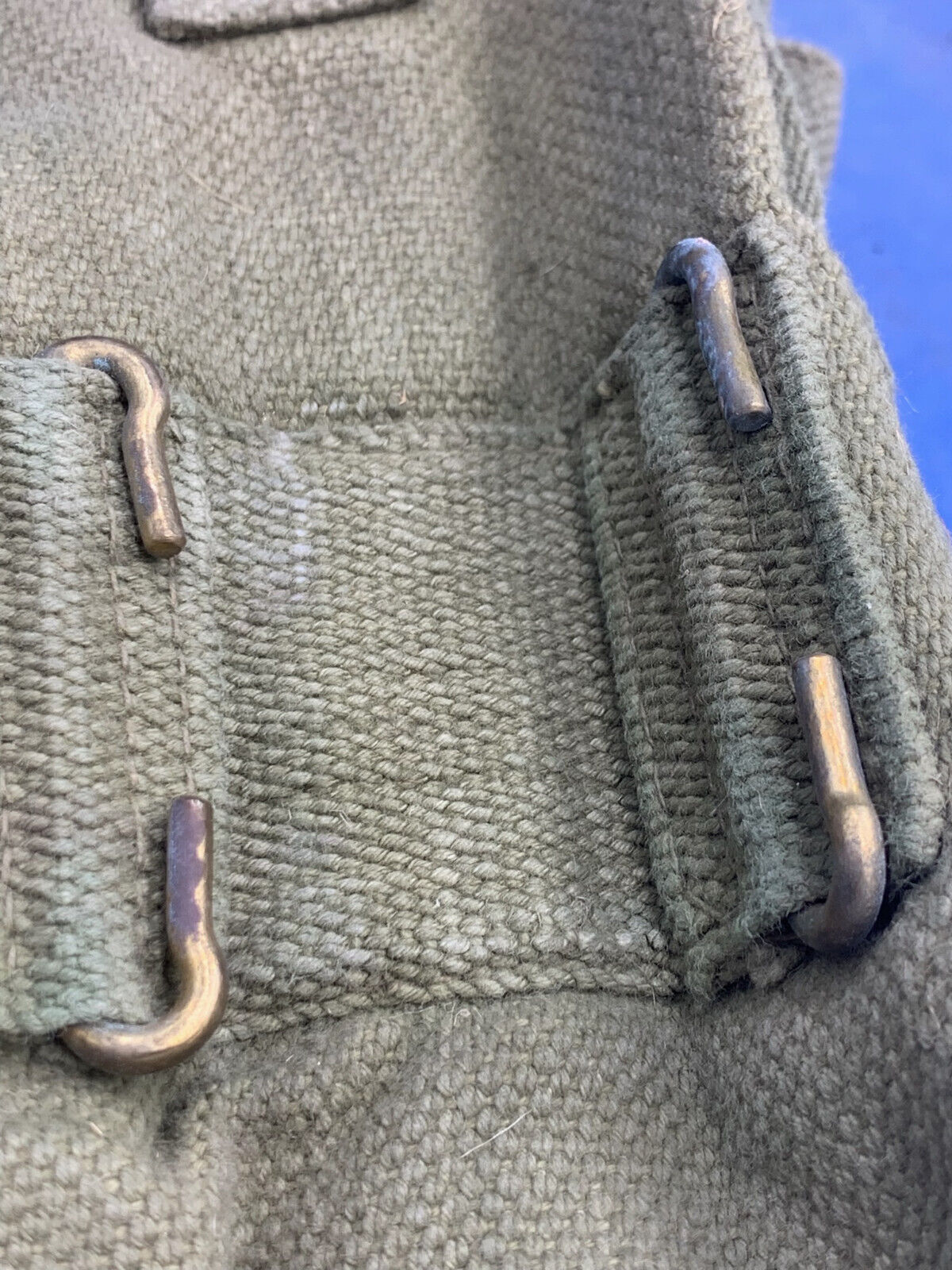 Original British Army 37 Pattern Webbing Bren Pouch WW2 Pattern - The Militaria Shop