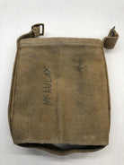WW2 British Army 37 Pattern Webbing Water Bottle Carrier Harness - 1943 Dated - The Militaria Shop