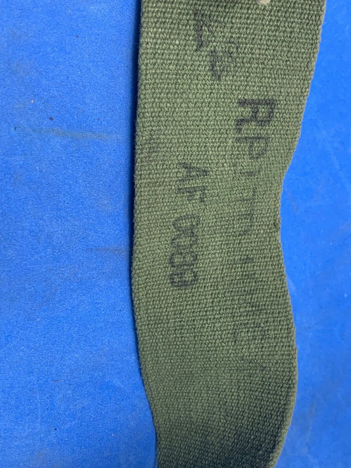 Original WW2 British Army 44 Pattern Shoulder Strap - 1945 Dated - The Militaria Shop