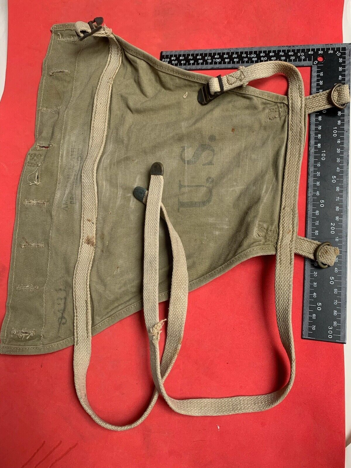 Original WW2 US Army M1928 Haversack Pack Tail - The Militaria Shop