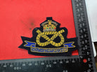British Army Bullion Embroidered Blazer Badge - South Staffordshire Regiment KC - The Militaria Shop