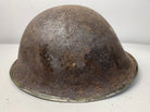 Mk3 Canadian / British Army Original WW2 Turtle Helmet High Rivet - The Militaria Shop