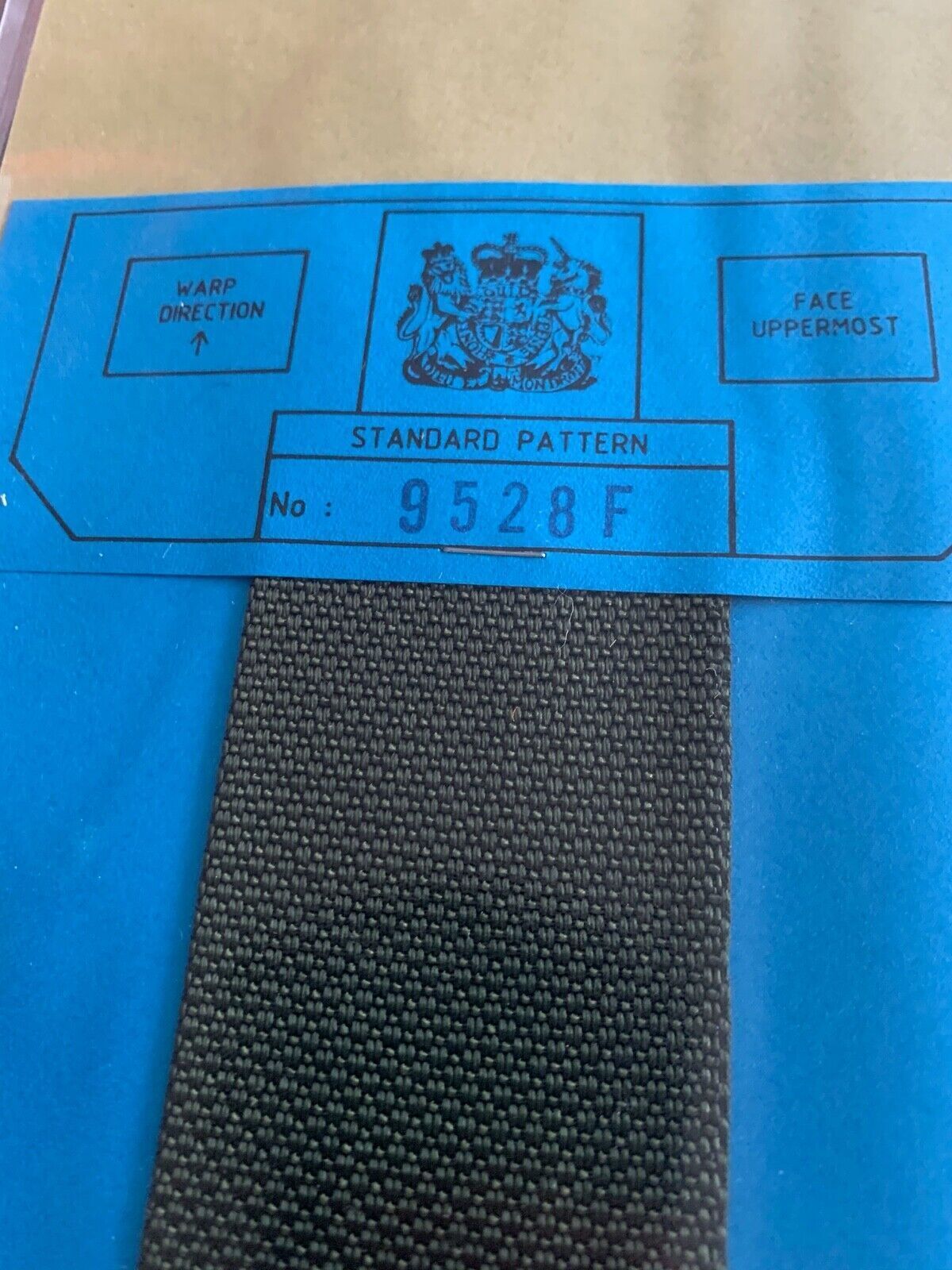 Original British Army Sealed Standard Patter - 9528F Webbing Olive Drab - The Militaria Shop