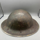 Original WW2 South African Army Mk2 Brodie Helmet - British Style Combat Helmet - The Militaria Shop