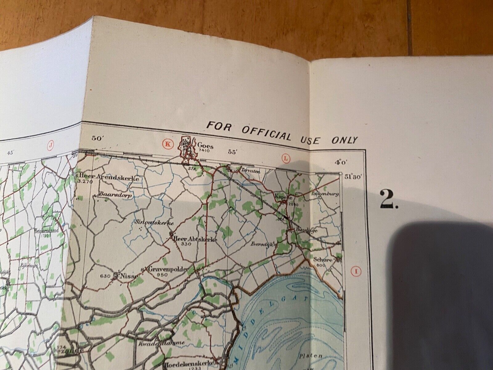 WW1 Era British Army General Staff Map of GHENT in Belgium. Original Map - The Militaria Shop