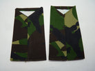 QARANC Jungle DPM Rank Slides / Epaulette Pair Genuine British Army - NEW - The Militaria Shop