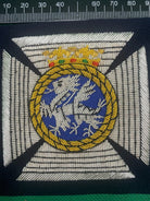 British Army Bullion Embroidered Blazer Badge - Duke of Edinburgh Royal Regiment - The Militaria Shop