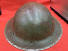 British Army Mk2 Brodie Helmet - Original WW2 - South African Manufactured - The Militaria Shop