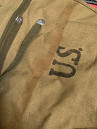 Original WW2 US Army M1928 Haversack Pack Tail - 1944 Dated - The Militaria Shop