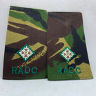 RADC Army Dental Corps Rank Slides / Epaulette Pair Genuine British Army - NEW - The Militaria Shop