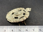 Original WW2 British Army Prince Consorts Own Brass Cap Badge - The Militaria Shop