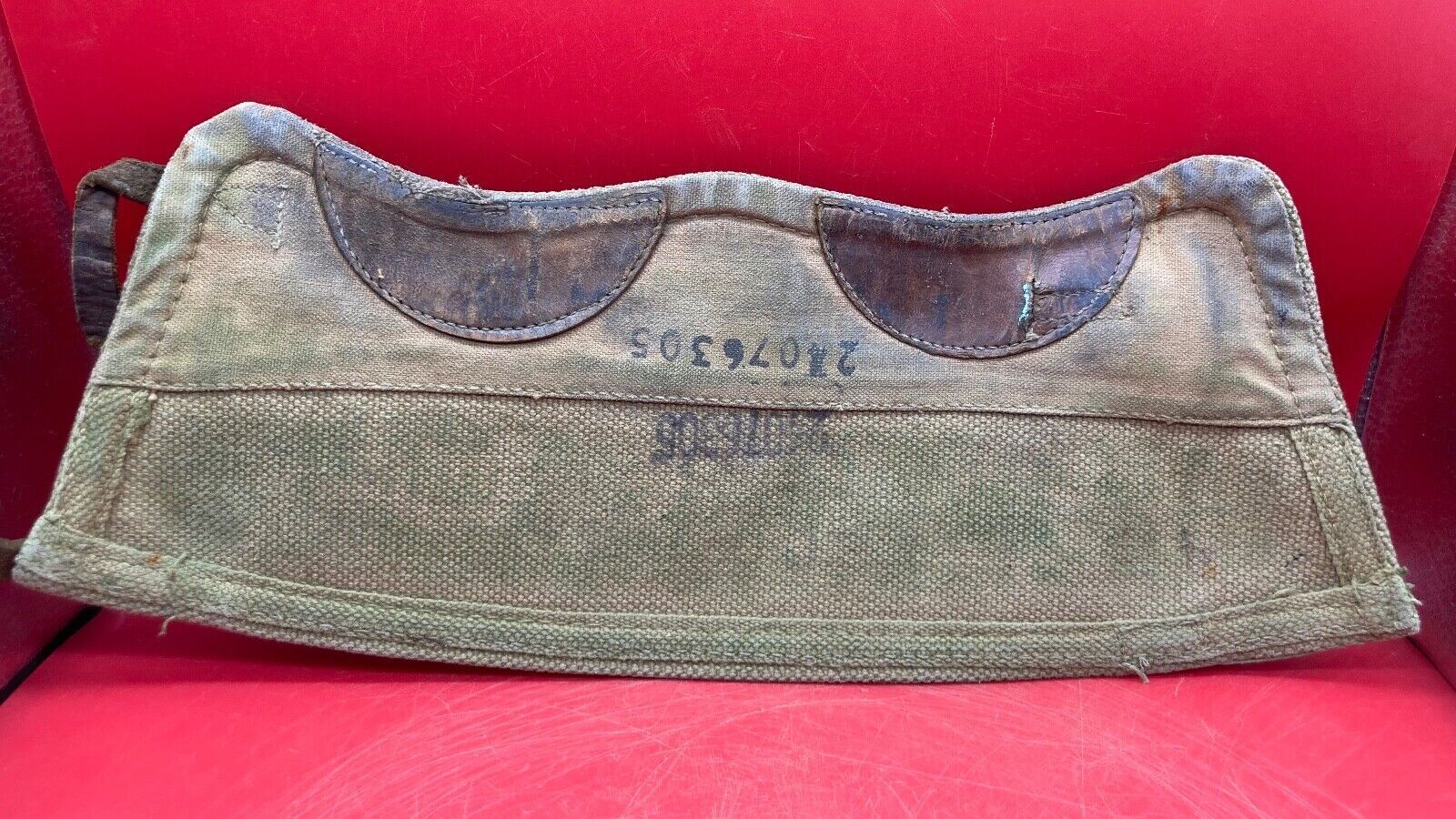 Original British Army Soldiers Gaiter Spat 37 Pattern Webbing (Single) - The Militaria Shop