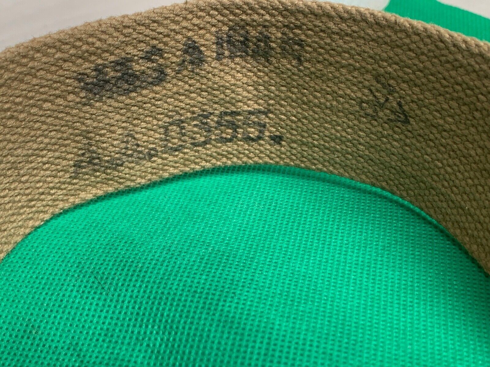Original WW2 British Army 37 Pattern Shoulder Strap - NORMAL - M&S 1945 - The Militaria Shop