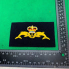 British Royal Navy Submariners Embroidered Blazer Badge - The Militaria Shop