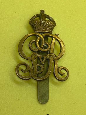 Original Norfolk Yeomanry GV Norfolk Yeomanry (Kings Own Royal Regt) Cap Badge - The Militaria Shop