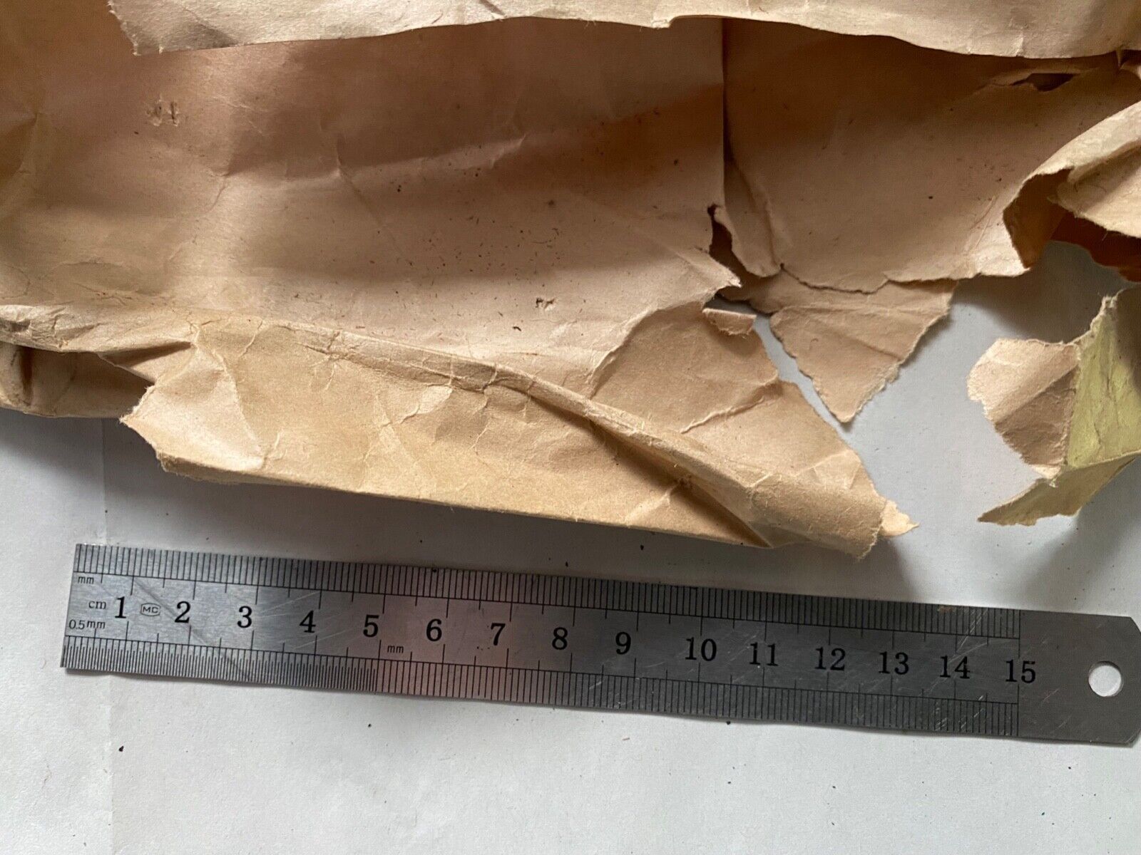 WW2 German Army Thread Packet Wrapping - thread is sold in our other listings. - The Militaria Shop