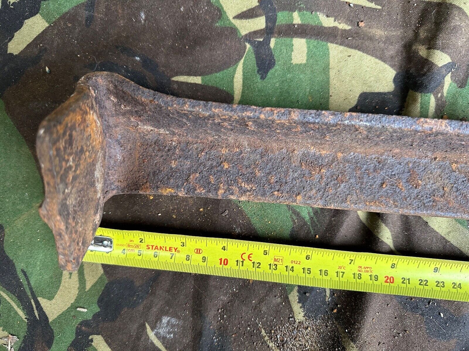 Original WW2 German Army Flak / Artillery Cannon Field Recoil Peg - The Militaria Shop