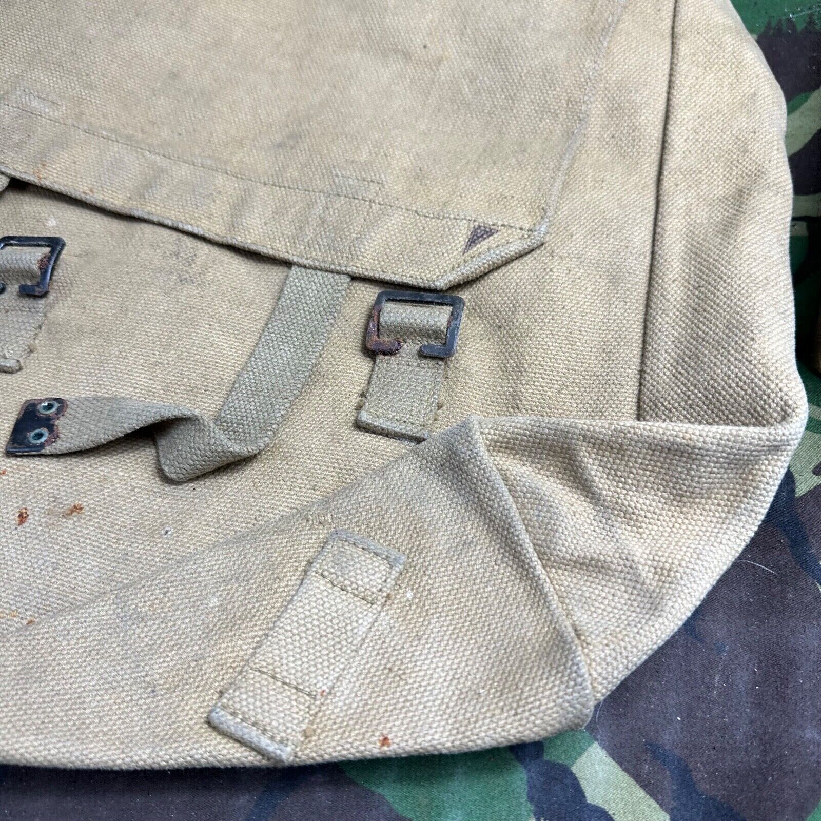 British Army / RAF 37 Pattern Large Pack - WW2 Pattern -Used Condition Original - The Militaria Shop